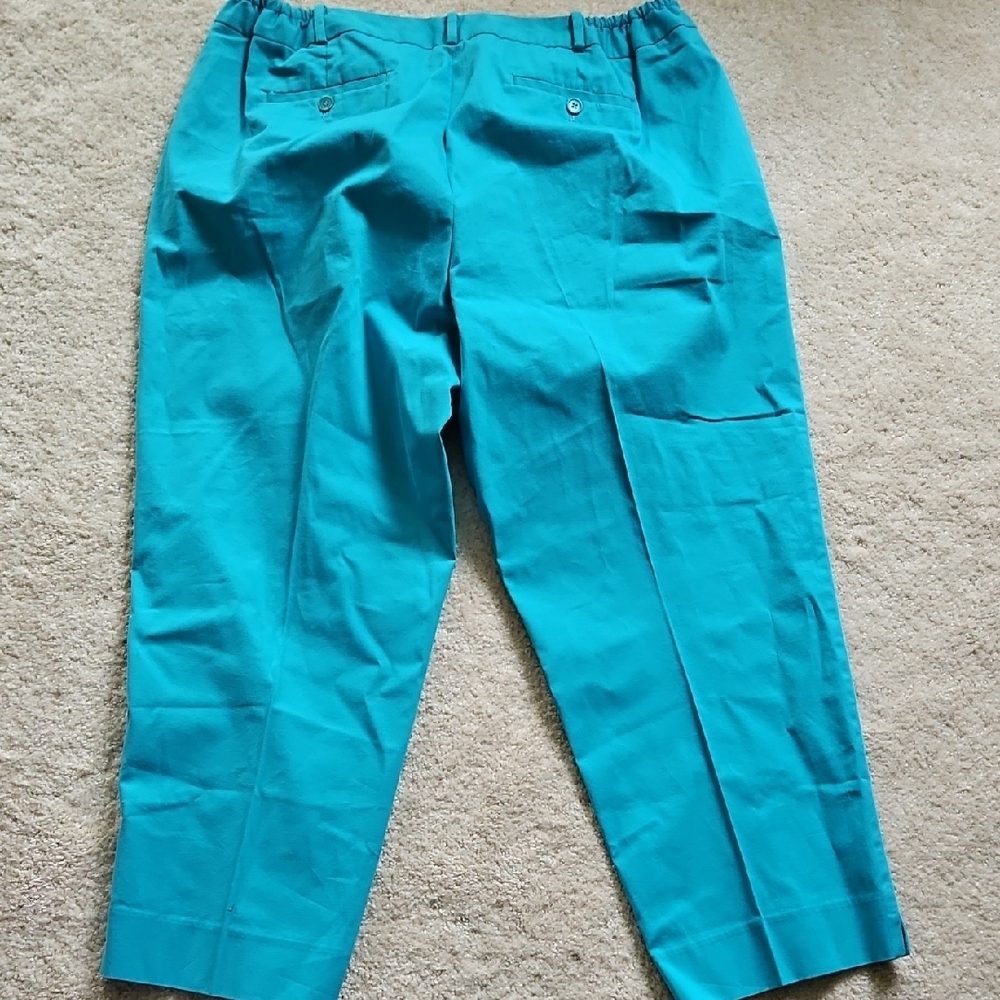 Talbots Blue Chinos Classic Style - Picture 5 of 6